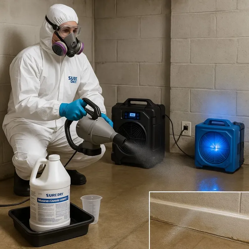 Sanitization and Odor Removal process in Havelock, NC