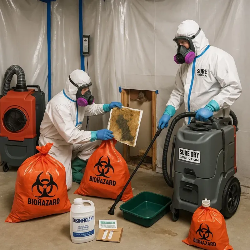 Contaminated Water Handling Protocols process in Havelock, NC