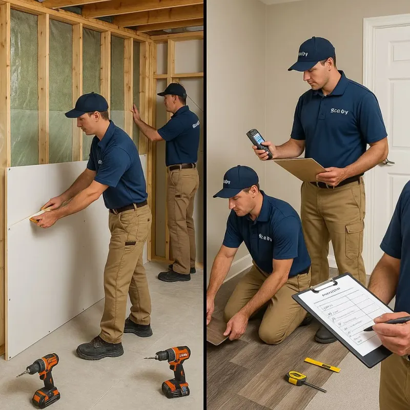 Repairs and Reconstruction process in Havelock, NC