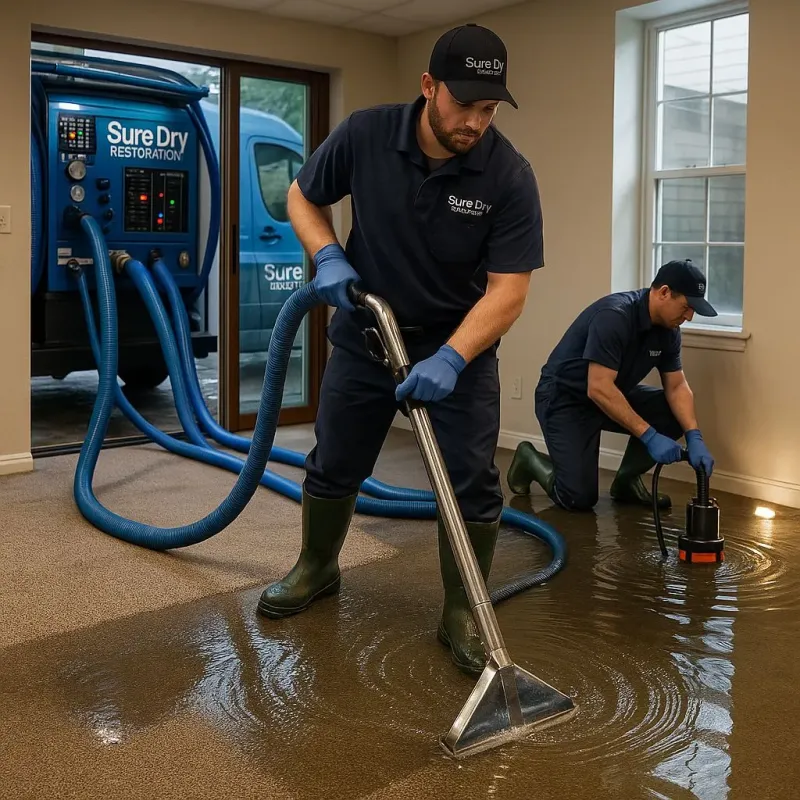 Water Extraction and Removal process in Havelock, NC